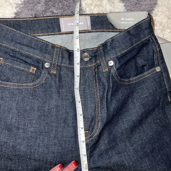 NWT Everlane High Rise Skinny size 26 ankle - Picture 7 of 12